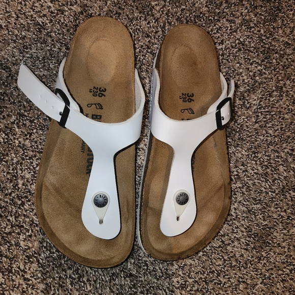 Birkenstock Shoes - Birkenstock White Sandals